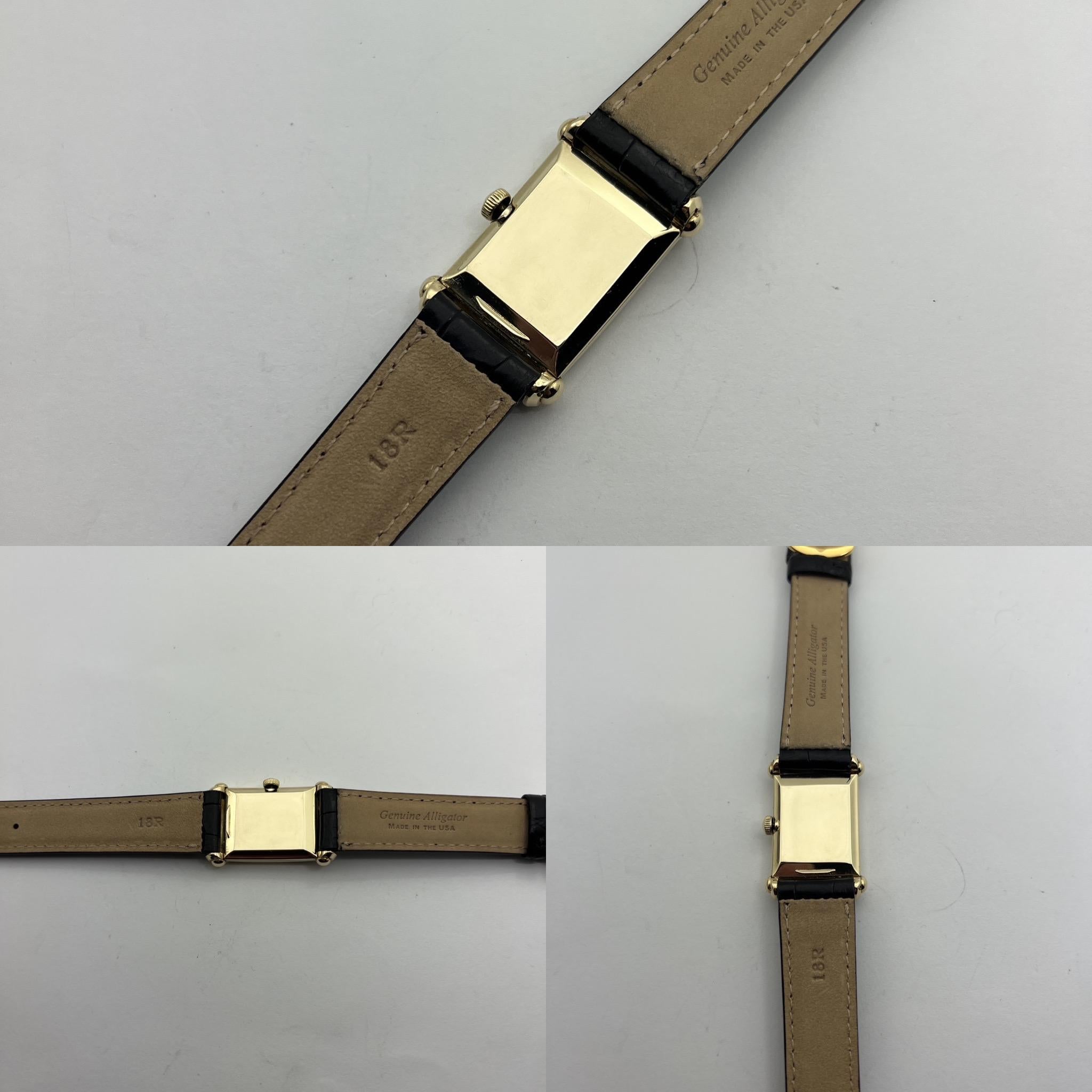 14 Karat Yellow Gold 1940s Movado, Stunning Condition In Excellent Condition In Raleigh, NC