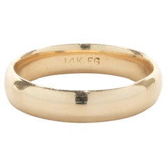14 Karat Yellow Gold Band