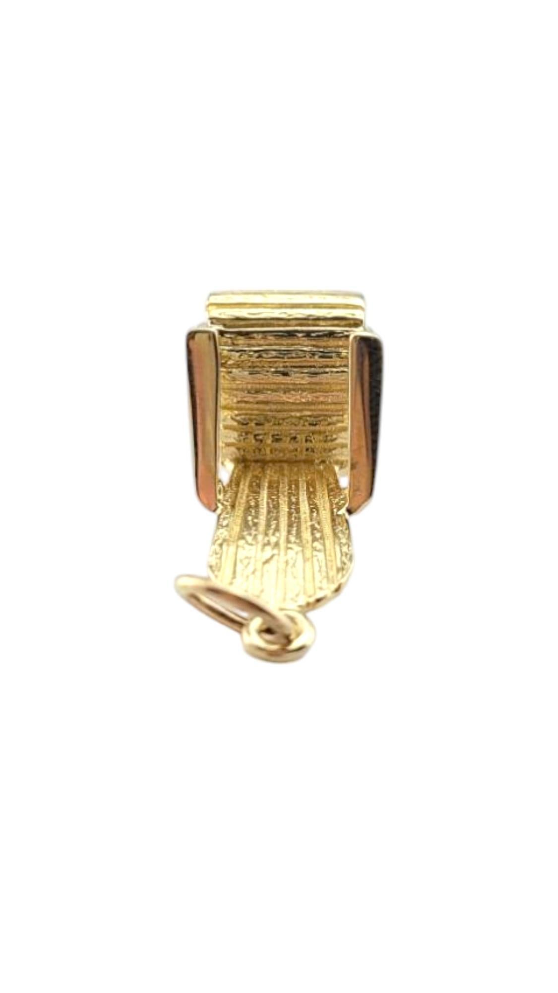 14 Karat Gelbgold Adirondack Stuhl Charm #21133 im Angebot 1