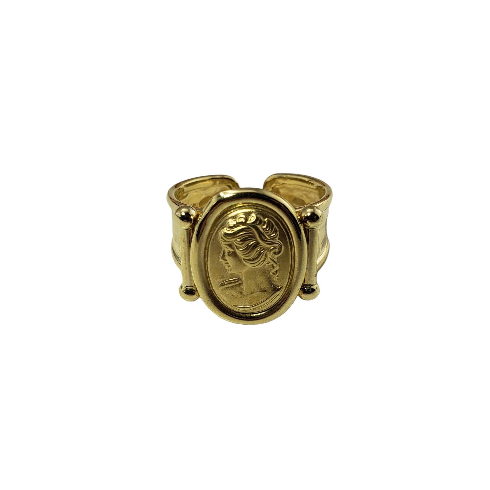 cameo ring gold