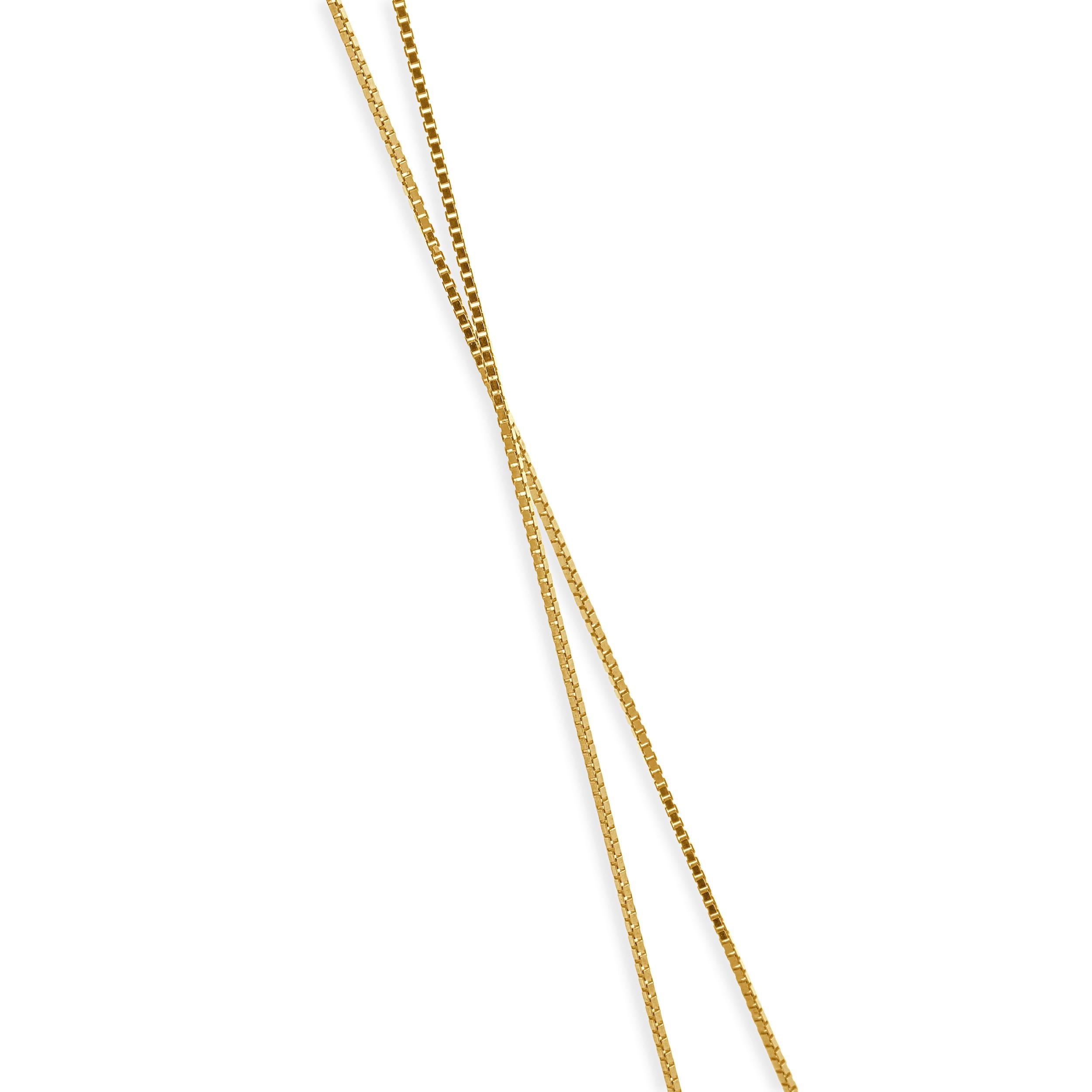 Collier pendentif en or jaune 14 carats avec améthyste et diamant Excellent état - En vente à Scottsdale, AZ