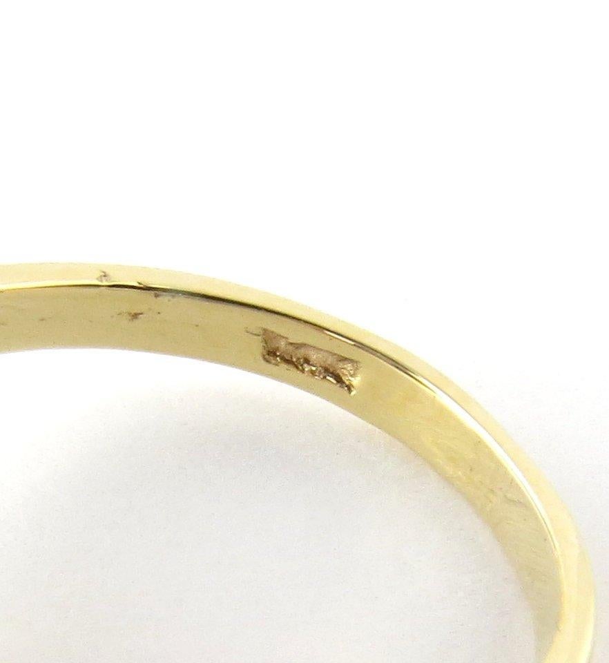 Women's 14 Karat Yellow Gold Amethyst Ring