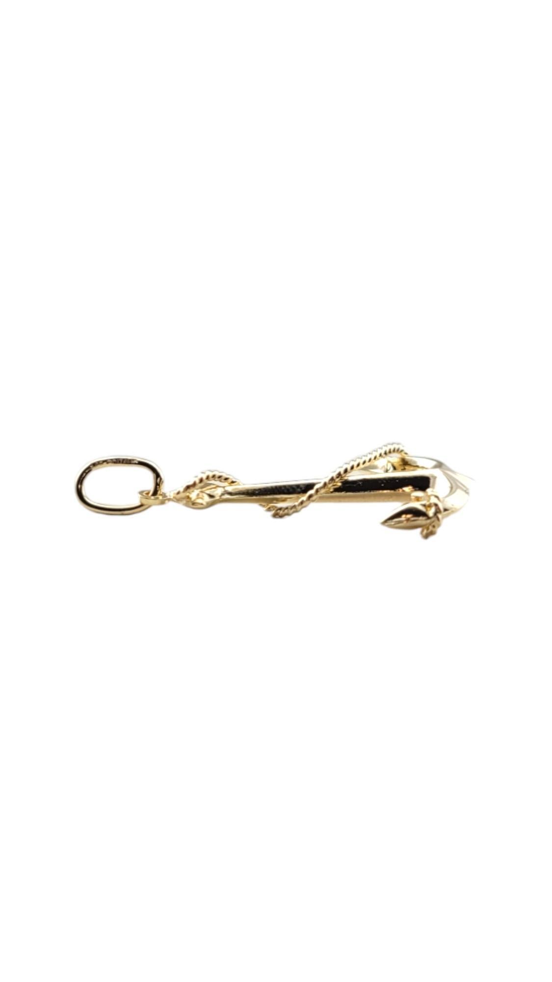 Breloque d'ancre en or jaune 14 carats n°20893 Pour femmes en vente