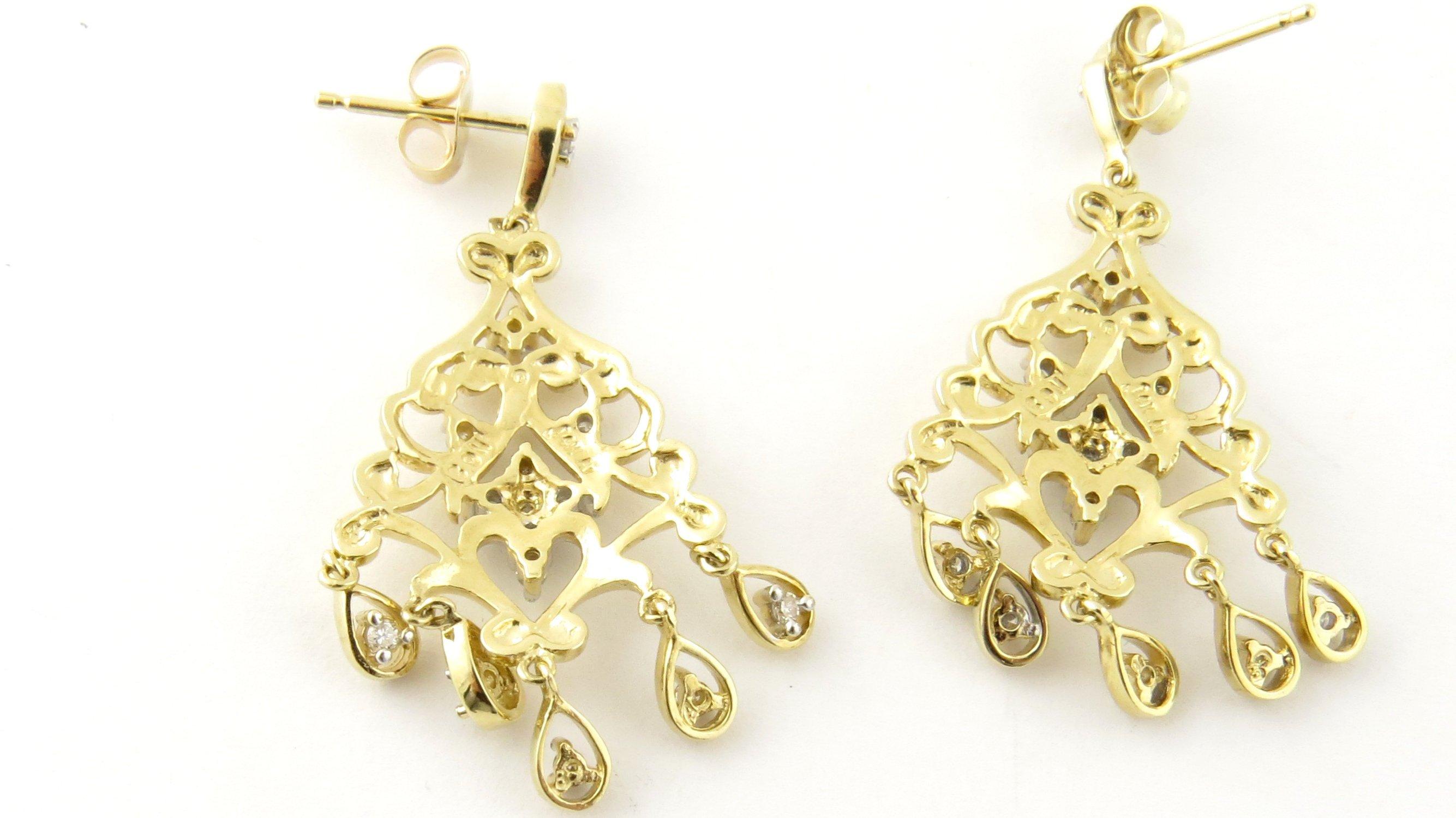vintage chandelier earrings