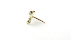 14 Karat Yellow Gold and Diamond Horse Head Tie Tack