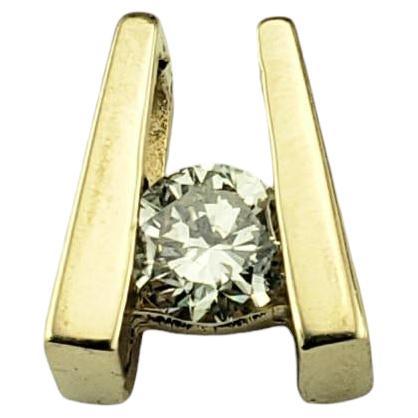 Pendentif échelle en or jaune 14 carats et diamants #19164 en vente