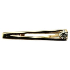 14 Karat Yellow Gold and Diamond Ring Size 5.75 #15085
