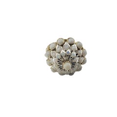 Bague harem en or jaune 14 carats et opale