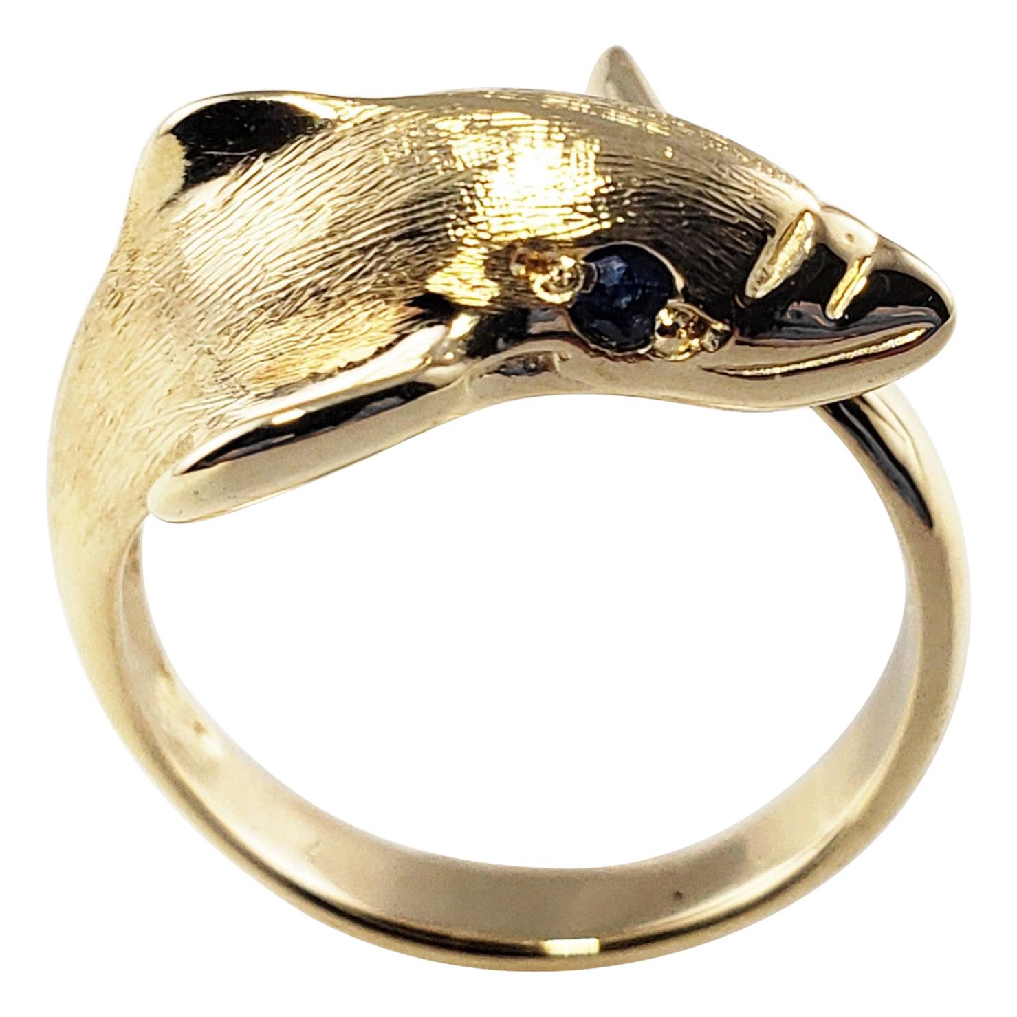 Details about   Jewelco London Ladies Solid 9ct Yellow Gold Dolphin Wrap Ring 