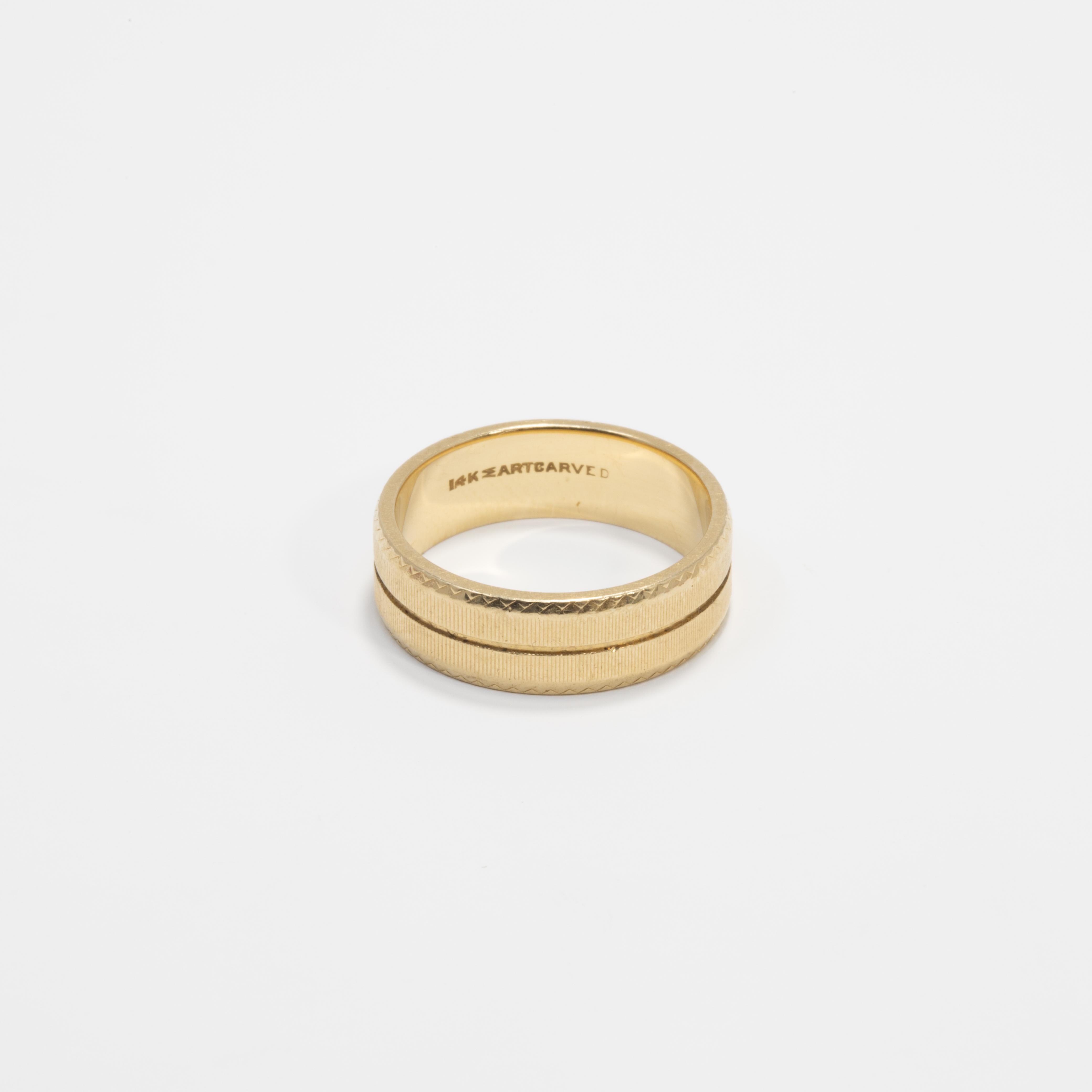 artcarved 14k gold ring