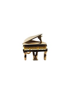 Charm en or jaune 14 carats pour piano à queue articulé #23269
