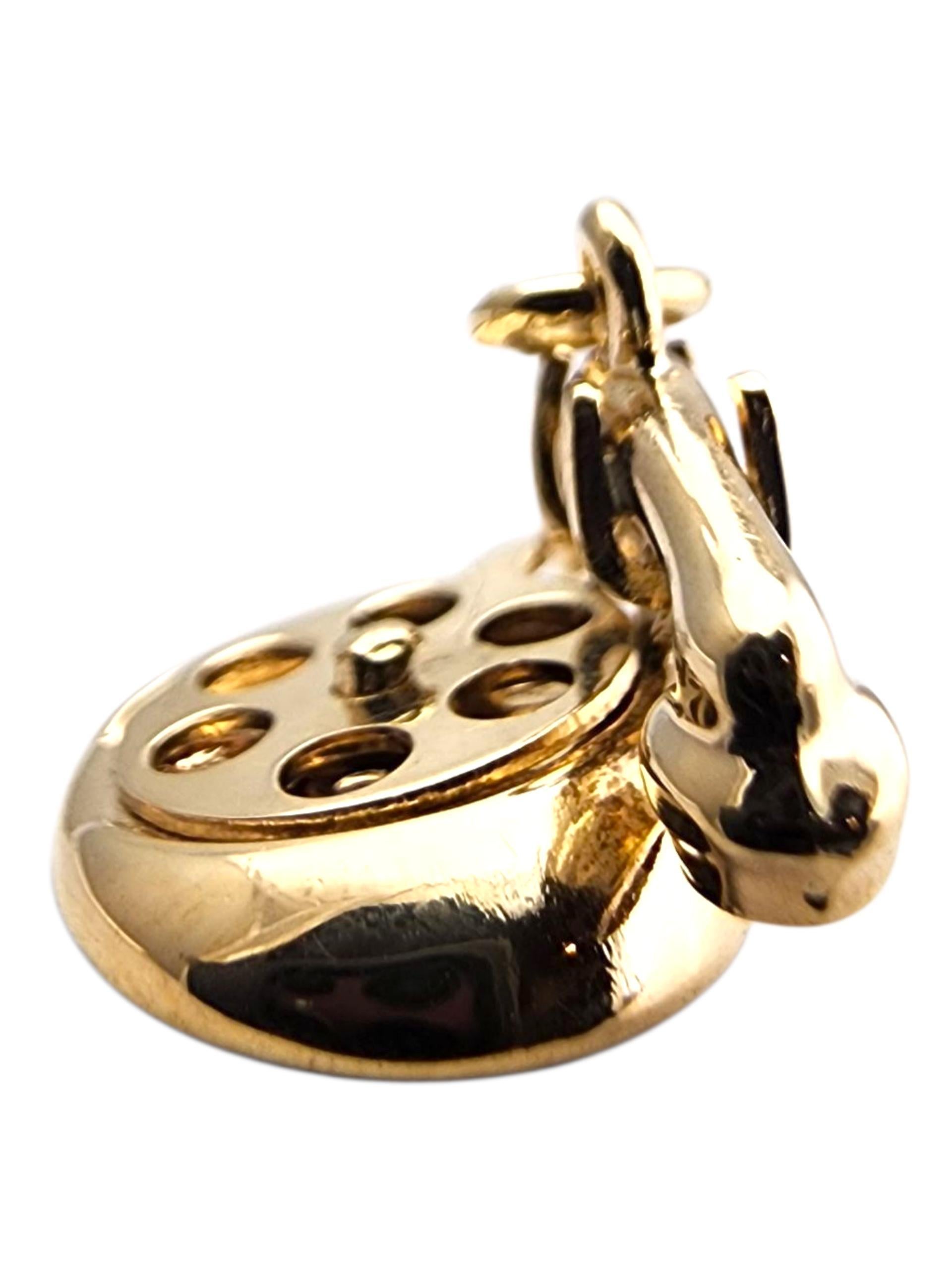 14 Karat Gelbgold Artikulierender 