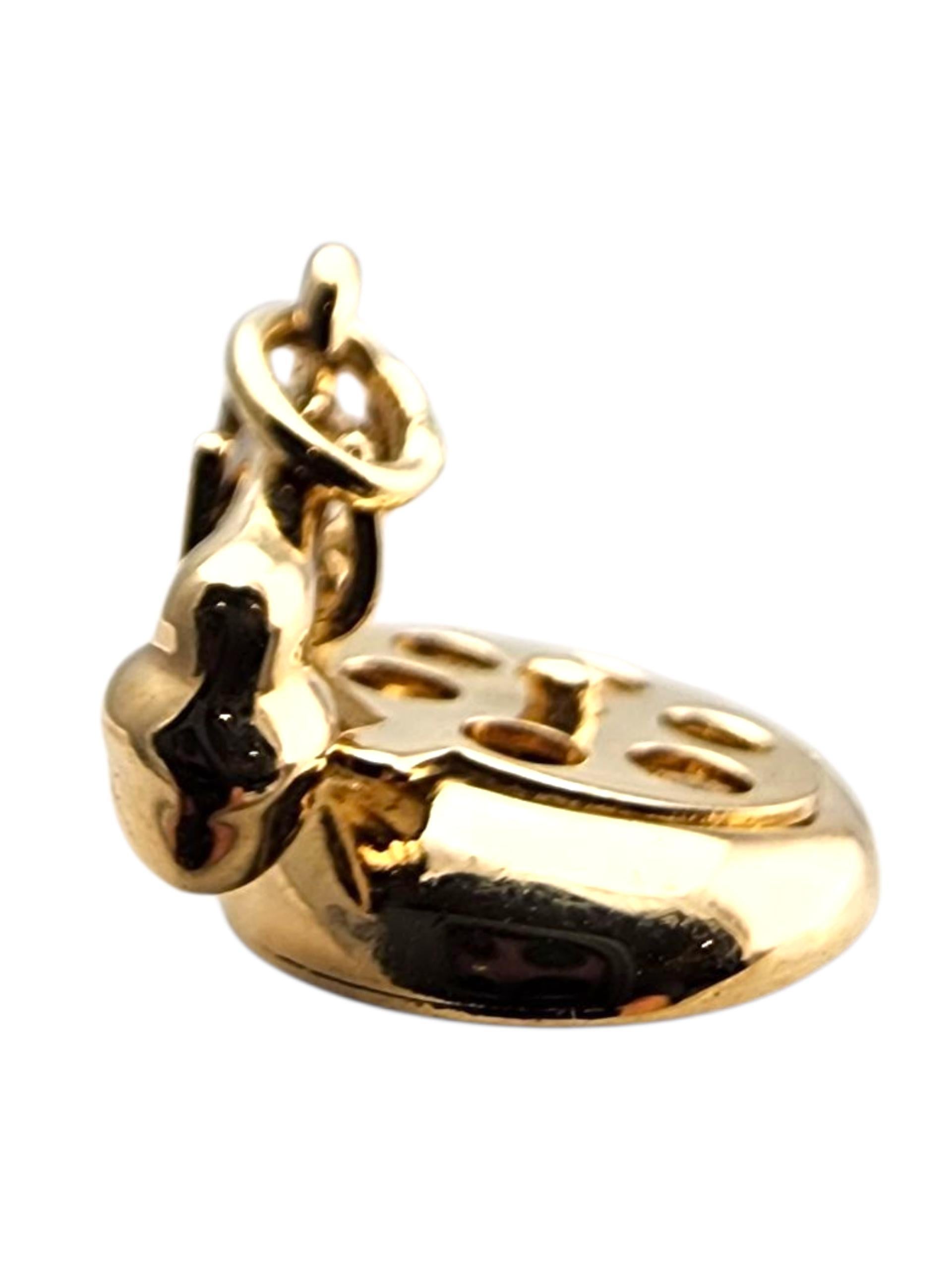 14 Karat Gelbgold artikulierende 