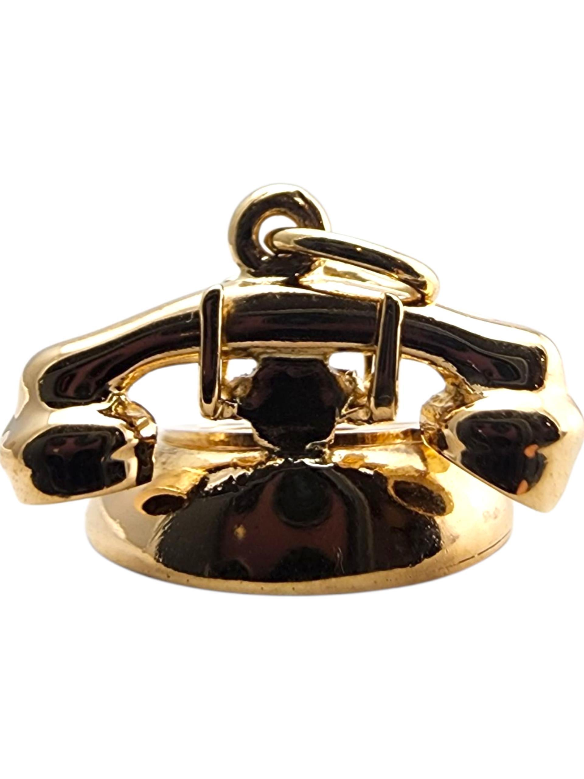 14 Karat Gelbgold artikulierende 