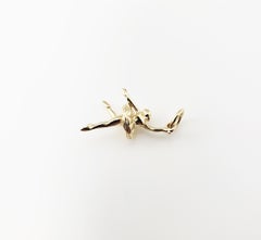 14 Karat Yellow Gold Ballerina Charm