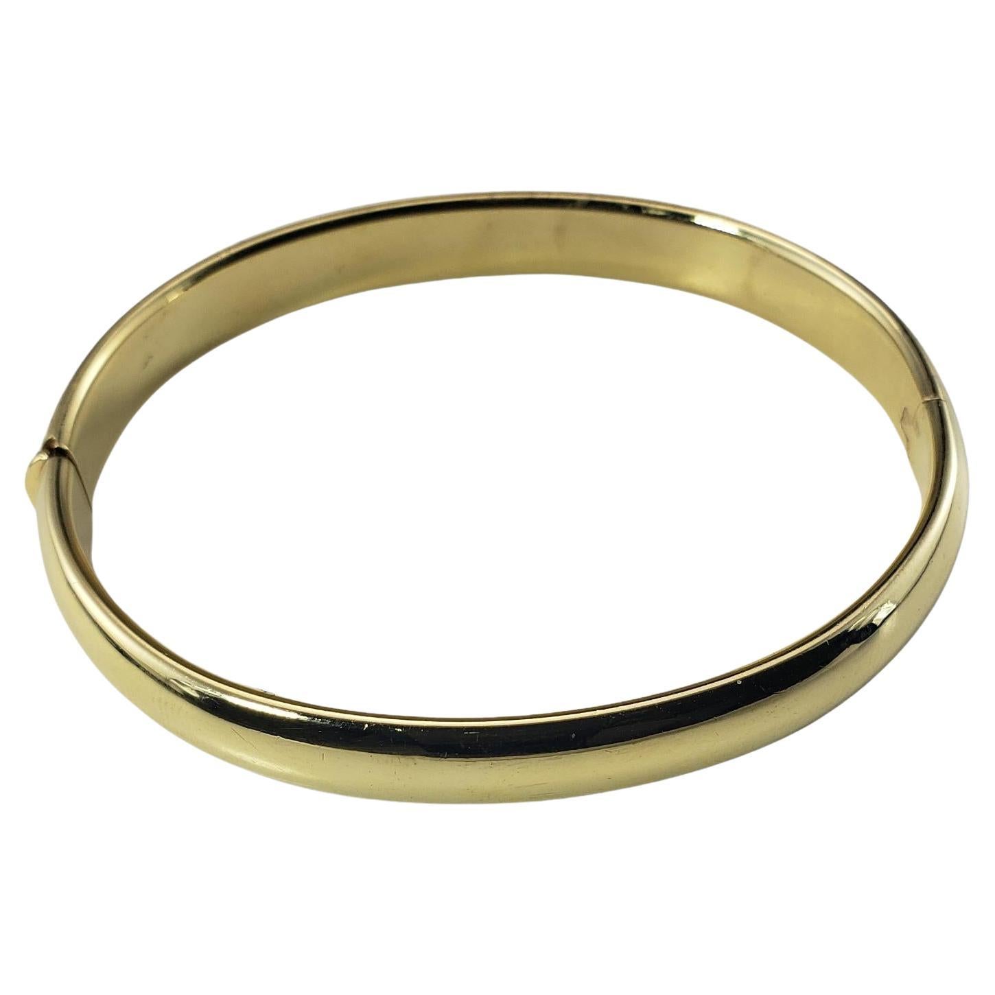 Armreif aus 14 Karat Gelbgold #15719
