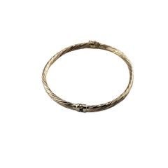 14 Karat Yellow Gold Bangle Bracelet #15987