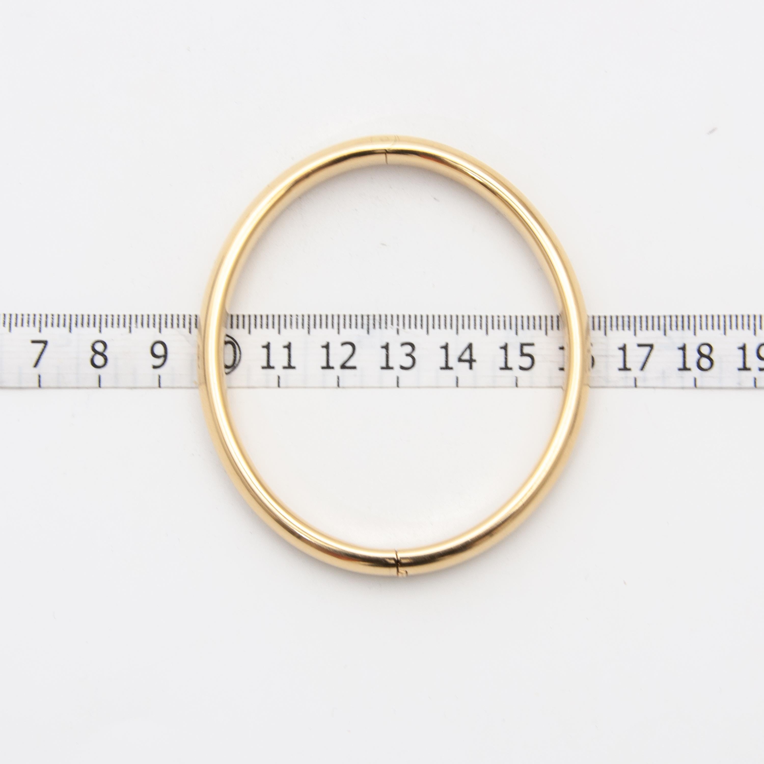 Armreif aus 14 Karat Gelbgold 7