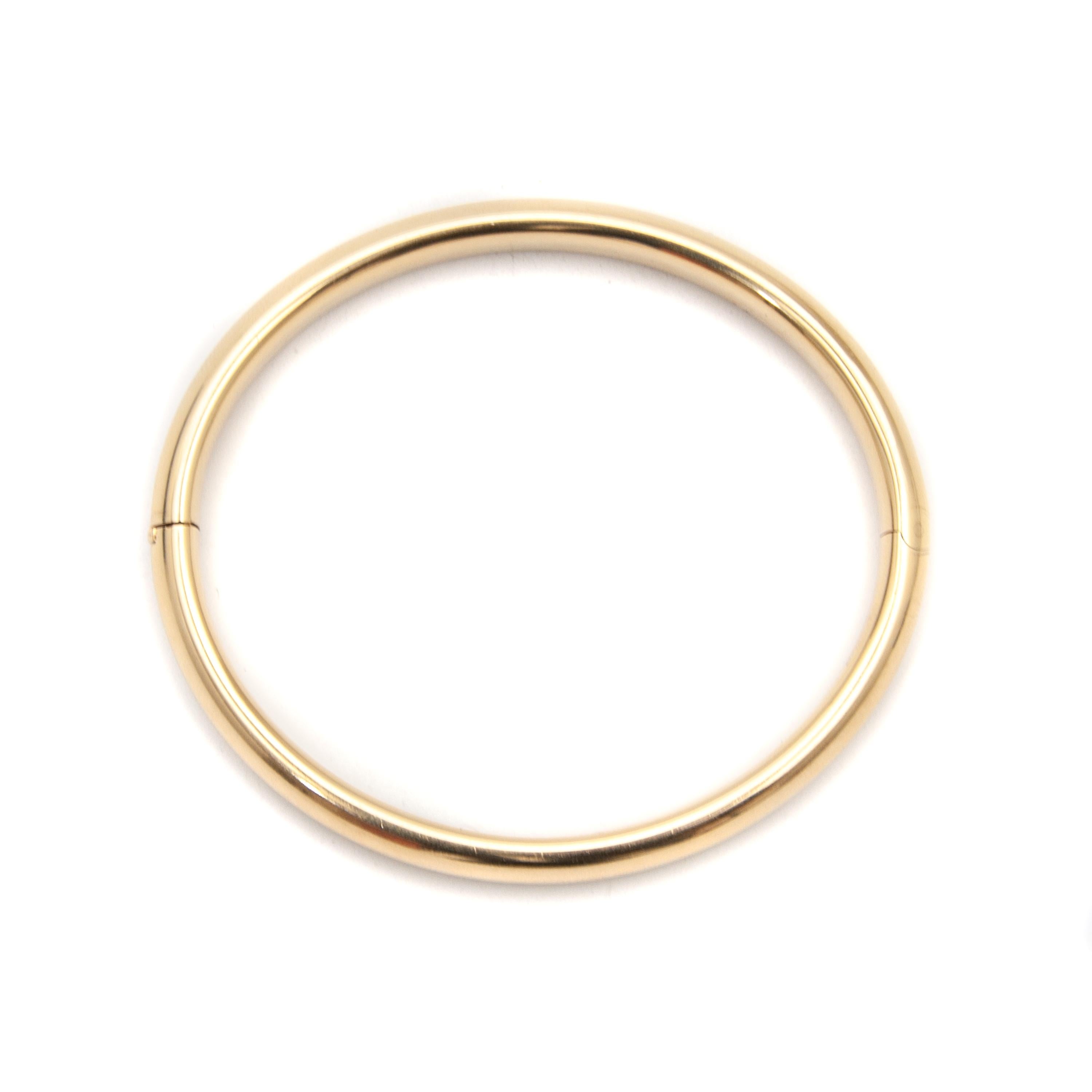 Armreif aus 14 Karat Gelbgold Damen