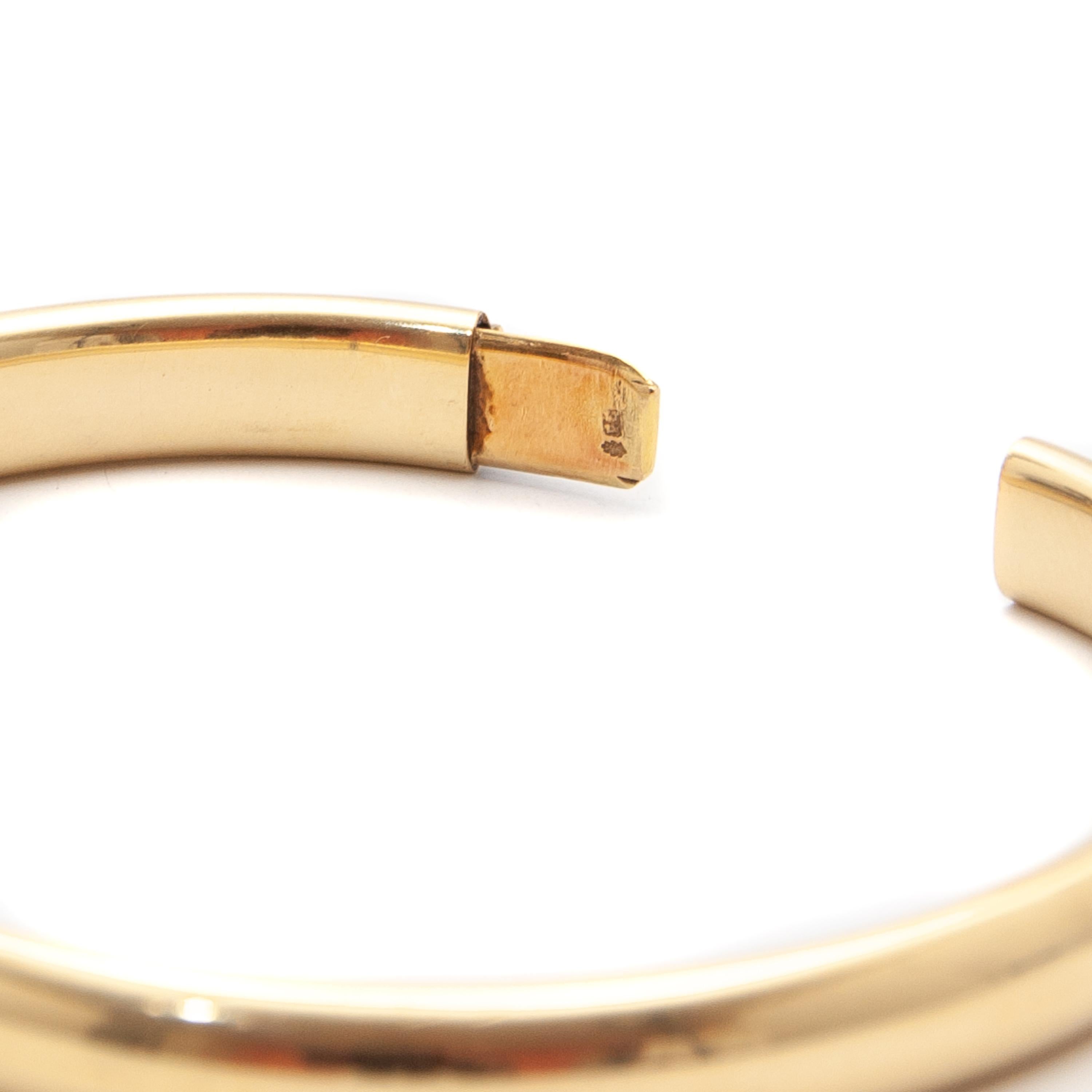 Armreif aus 14 Karat Gelbgold 4