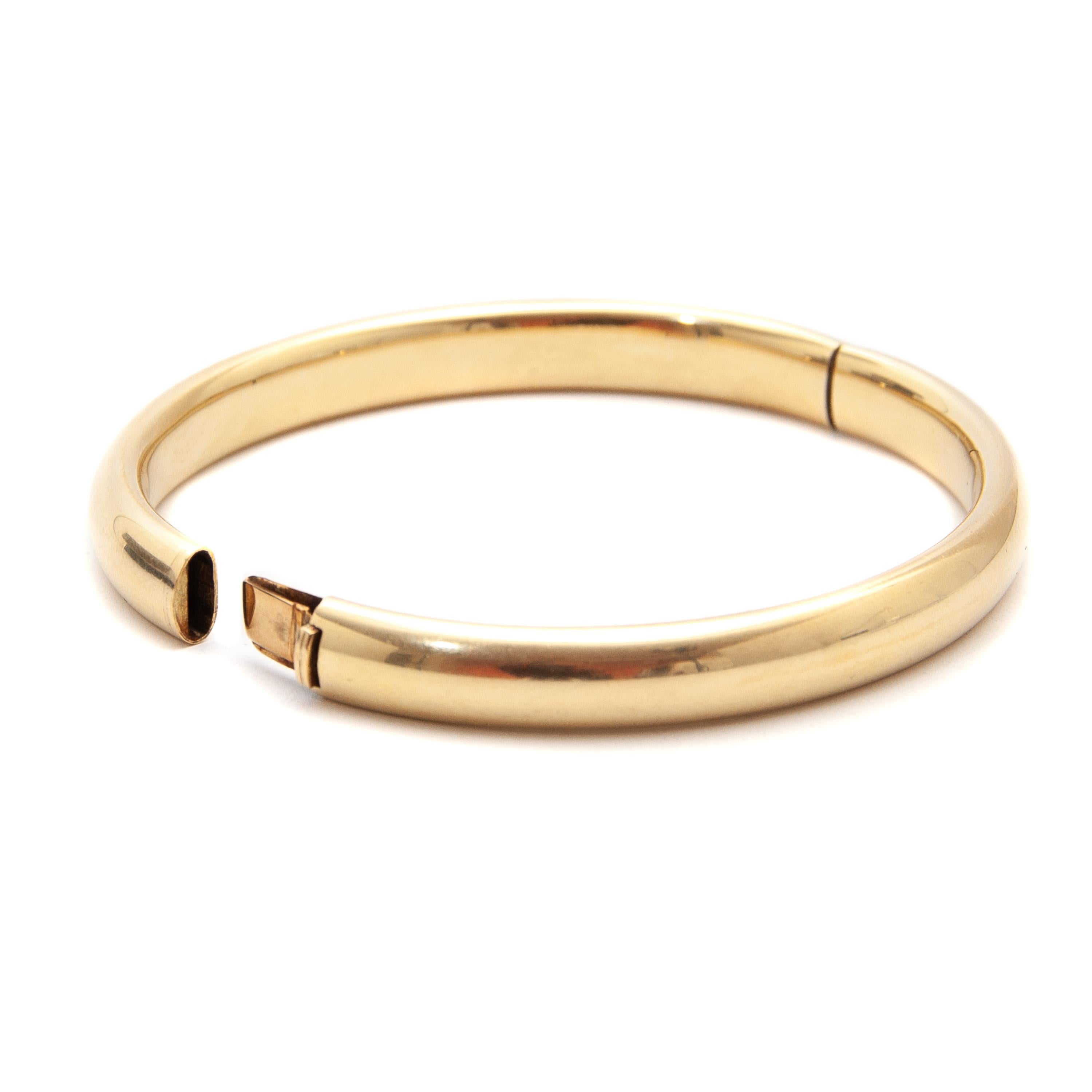 Armreif aus 14 Karat Gelbgold 5