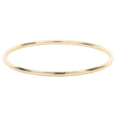 14 Karat Yellow Gold Bangle Bracelet