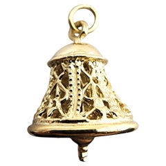 14 Karat Yellow Gold Bell Charm #23934