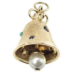 Vintage 14 Karat Yellow Gold Bell Charm