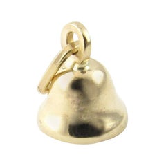 Vintage 14 Karat Yellow Gold Bell Charm