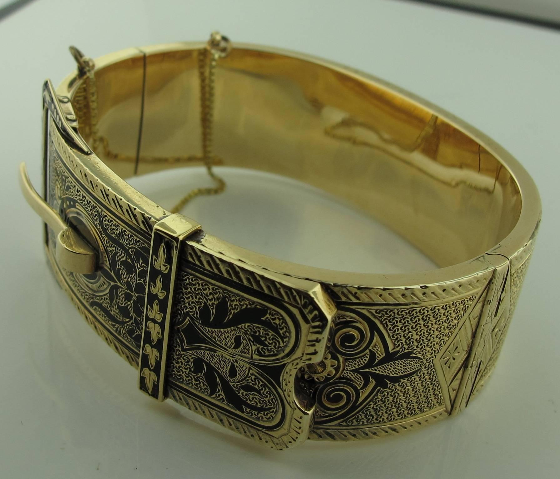 gold cuff belt