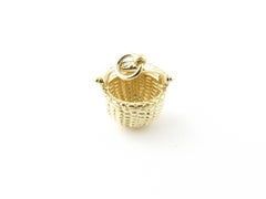 14 Karat Yellow Gold Bill Rowe Nantucket Basket Charm