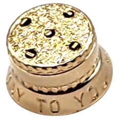 14 Karat Yellow Gold Birthday Cake with Pop Up Candles Charm #19999