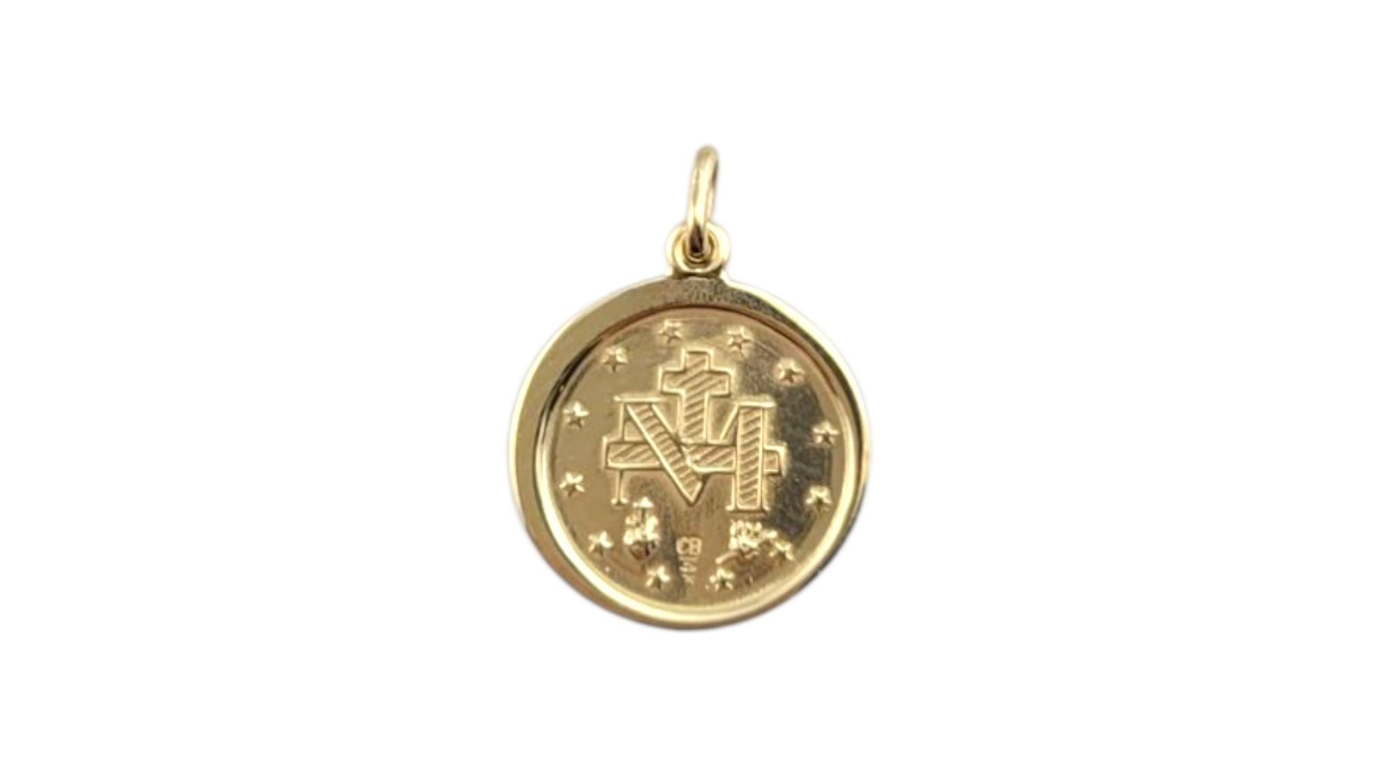 Pendentif en or jaune 14 carats Médaille miraculeuse de la Vierge Marie

Gracieux, sacré et doré, ce pendentif de la Sainte Mère en or jaune 14 carats est un magnifique symbole de foi et de dévotion.

Taille : 17,2 mm X 15,1 mm X 1,1 mm

Longueur