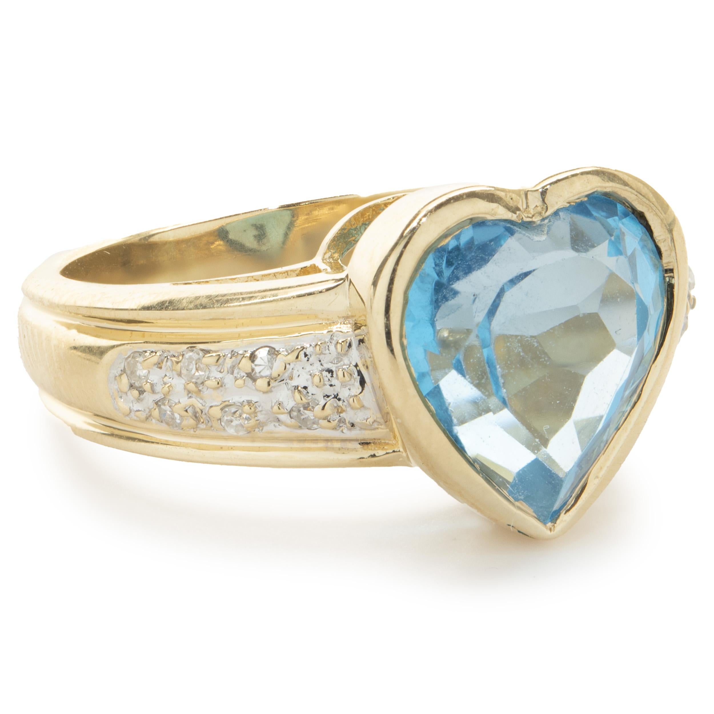 Designer: custom
Material: 14K yellow gold
Ring Size: 5.5 (please allow up to 2 additional business days for sizing requests)
Dimensions: ring measures 11.50mm long
Weight:  5.20 grams