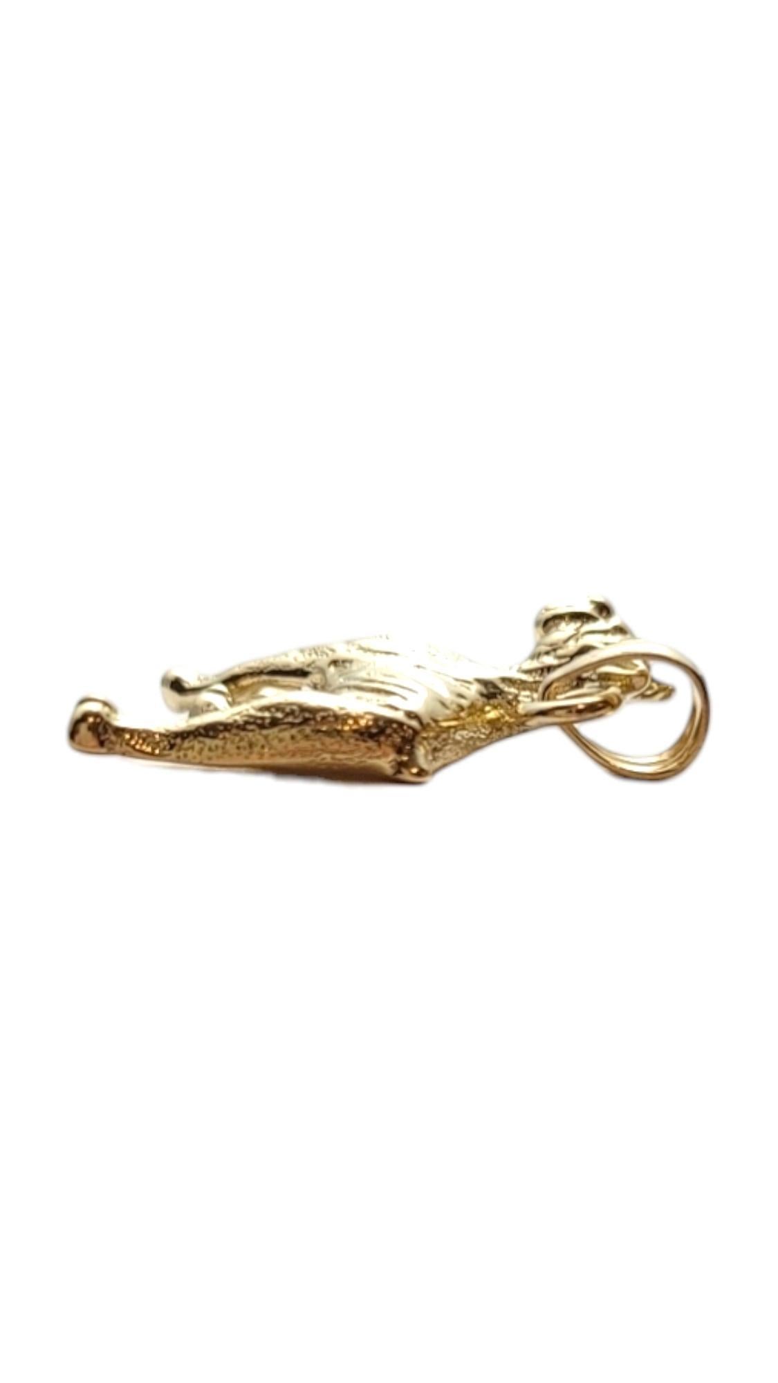 Or jaune 14 carats  Breloque Boxer Dog #20732 Pour femmes en vente