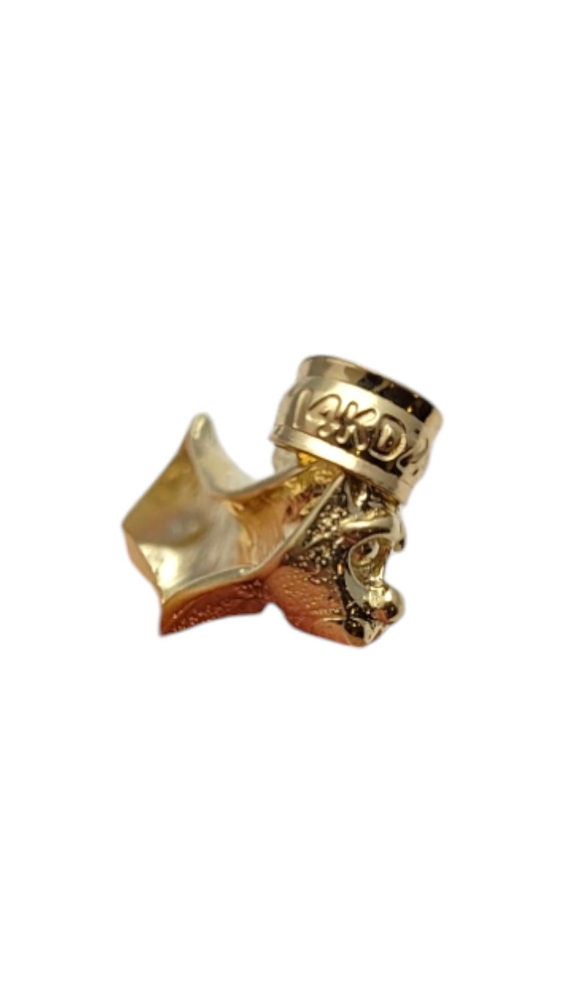Or jaune 14 carats  Breloque Boxer Dog #20732 en vente 2