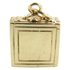Vintage 14 Karat Yellow Gold Briefcase/Suitcase Charm