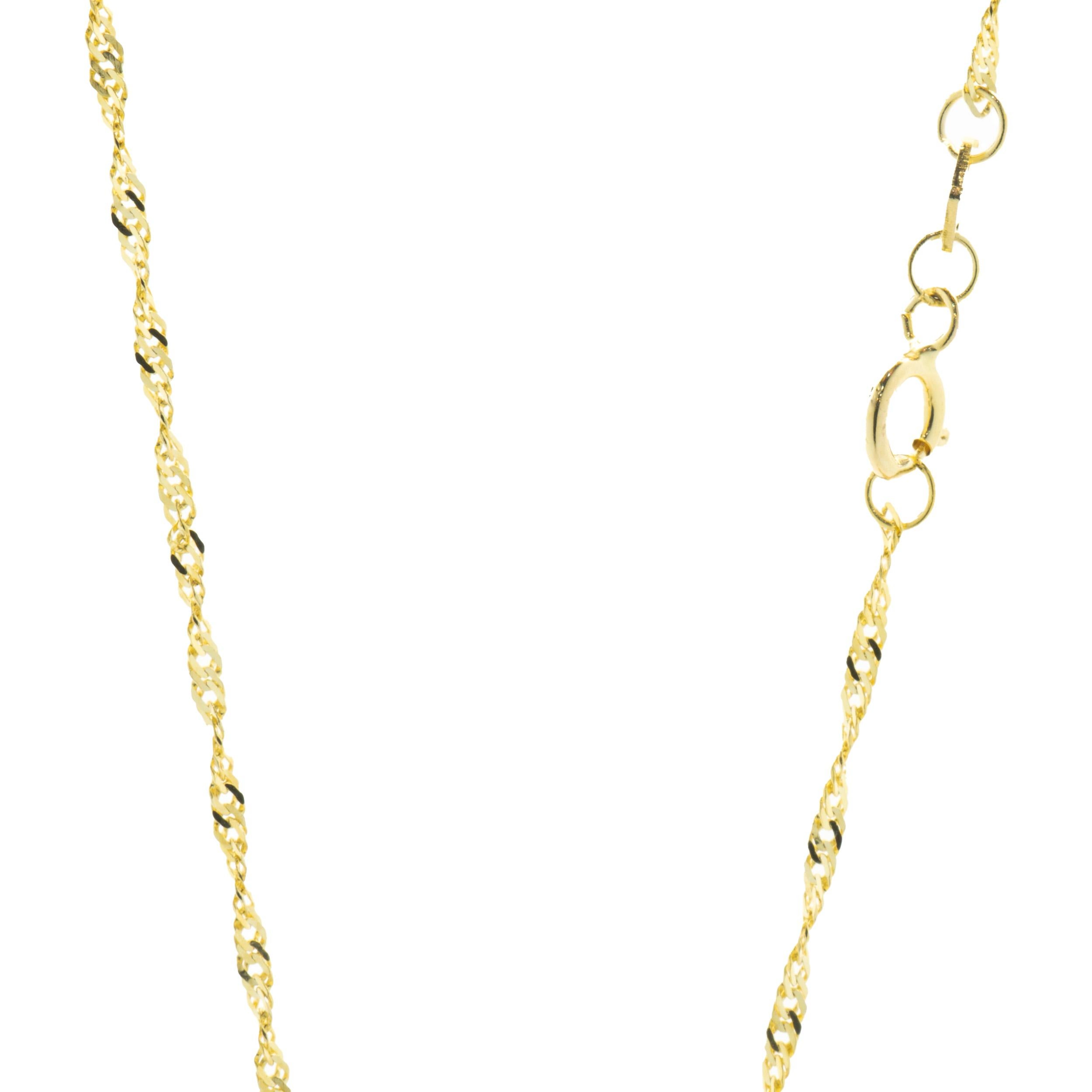 gold bullion necklace