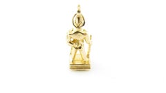 14 Karat Yellow Gold Cadet Charm