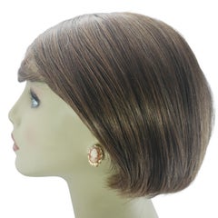 14 Karat Yellow Gold Cameo Earrings