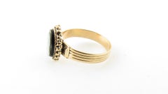 14 Karat Yellow Gold Cameo Ring