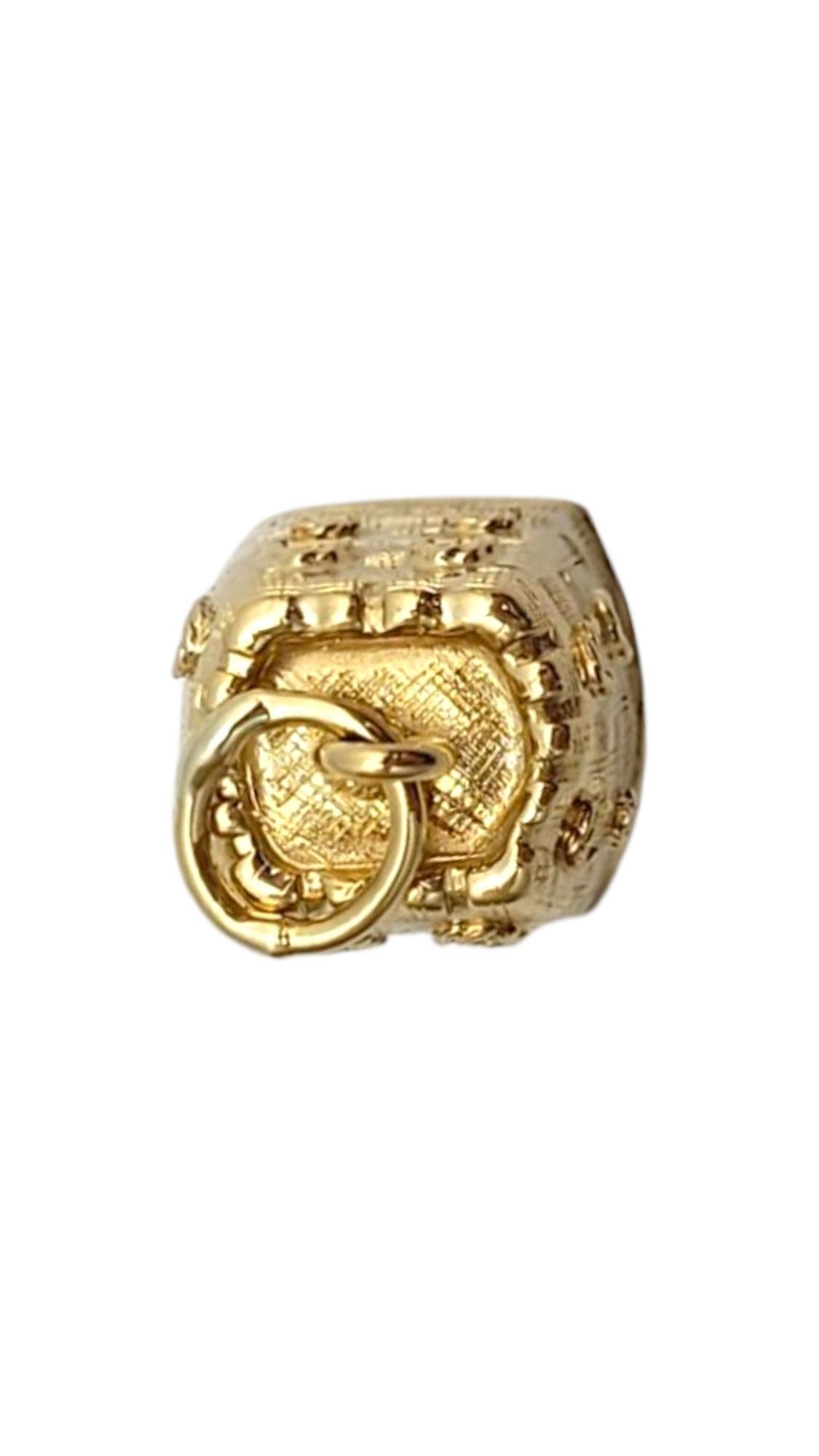 14 Karat Yellow Gold Castle Charm #21630 im Angebot 2