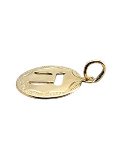 14 Karat Yellow Gold Chai Charm #23580