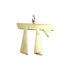 14 Karat Yellow Gold Chai Pendant #21497