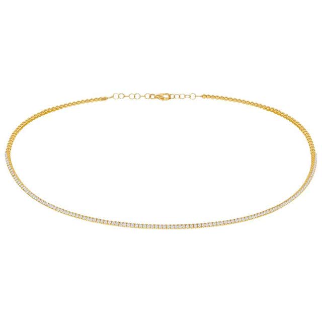 18 carat gold choker Clearance