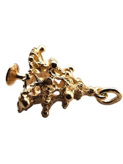 14 Karat Yellow Gold Christmas Tree Charm #23925