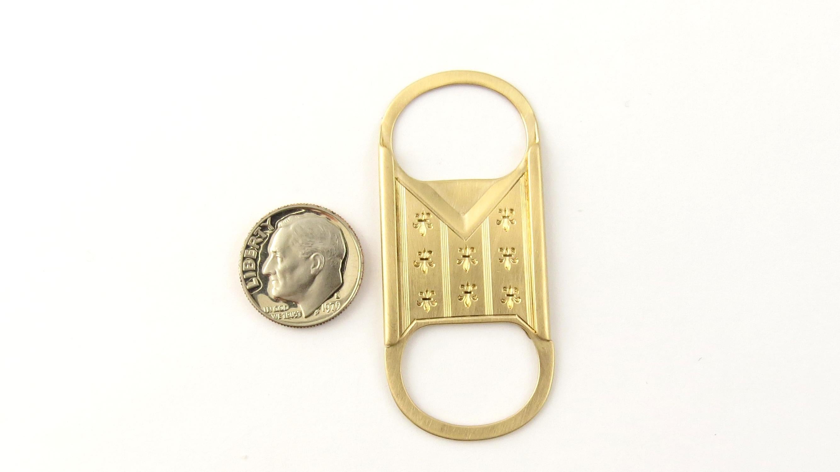 14 Karat Yellow Gold Cigar Cutter 4