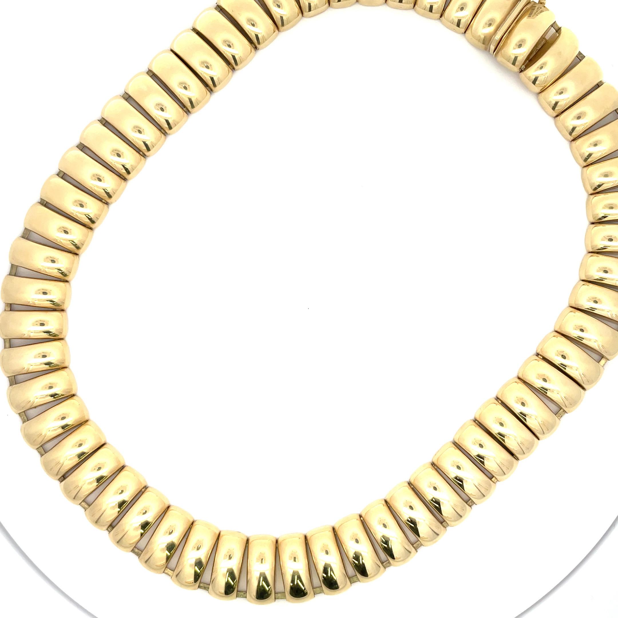 dm gold necklace