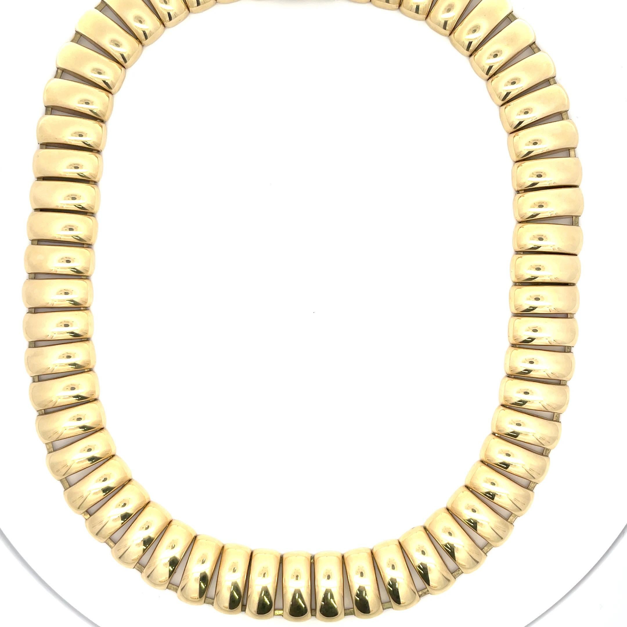 rolex link necklace