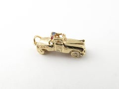 14 Karat Yellow Gold Convertible Car Charm